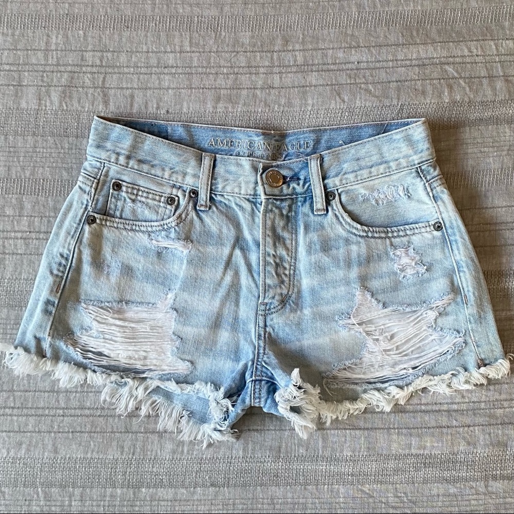 AE Distressed Shorts - Size 2